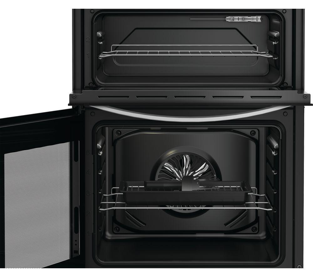 Cocina eléctrica de vitrocerámica Indesit IDE6VMB de 60 cm - Negra