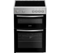 INDESIT IDE6VMX 60 cm Electric Ceramic Cooker - Stainless Steel