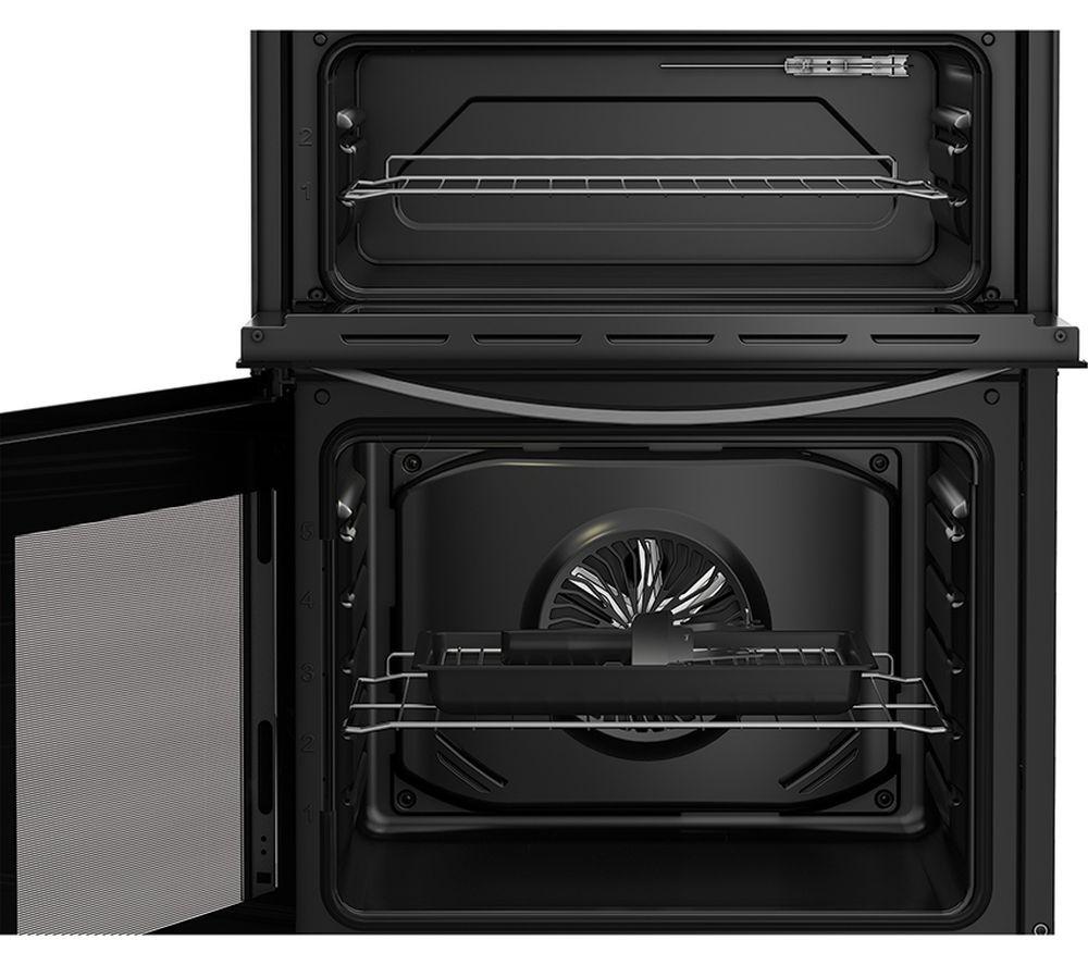 INDESIT IDE6VMX Cocina eléctrica de cerámica de 60 cm - Acero inoxidable