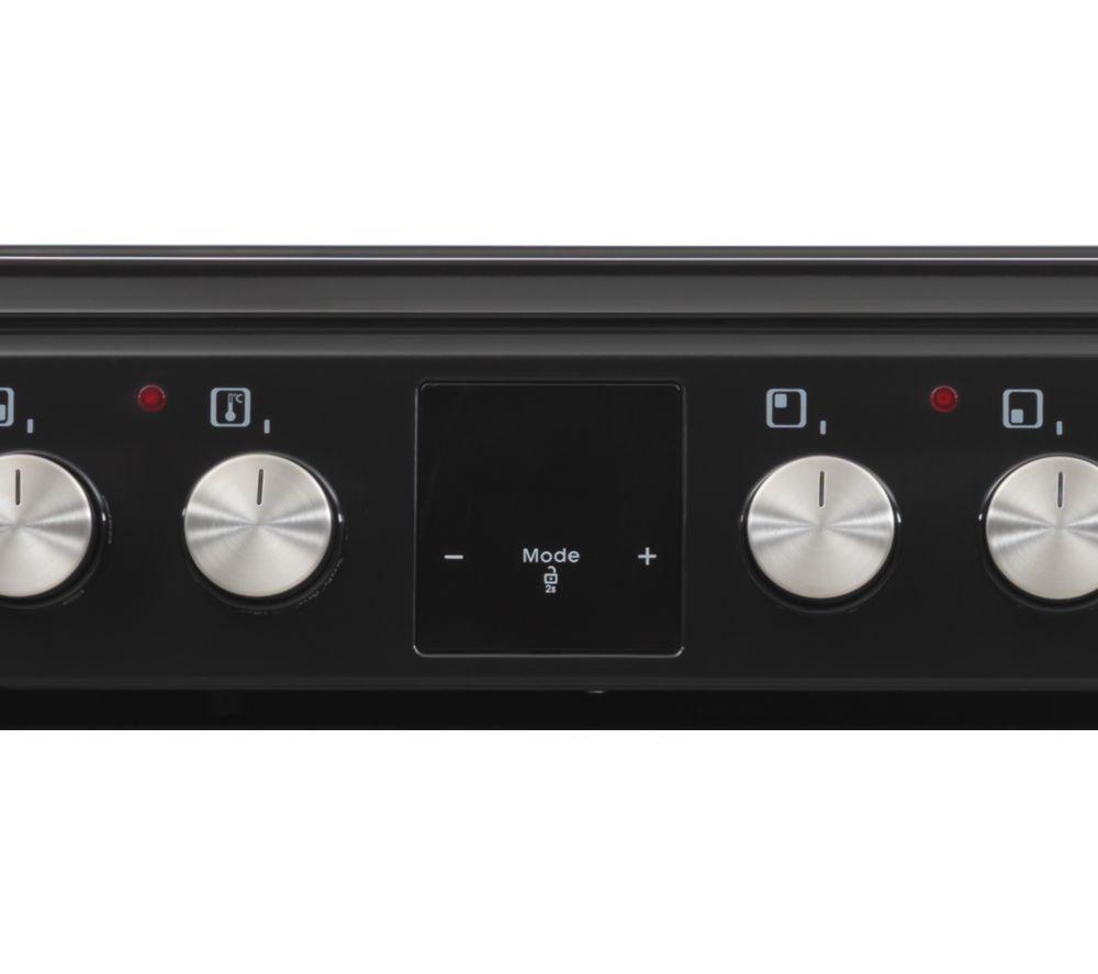 KENWOOD KDC60B25 Cocina eléctrica de cerámica de 60 cm con freidora de aire - Negra