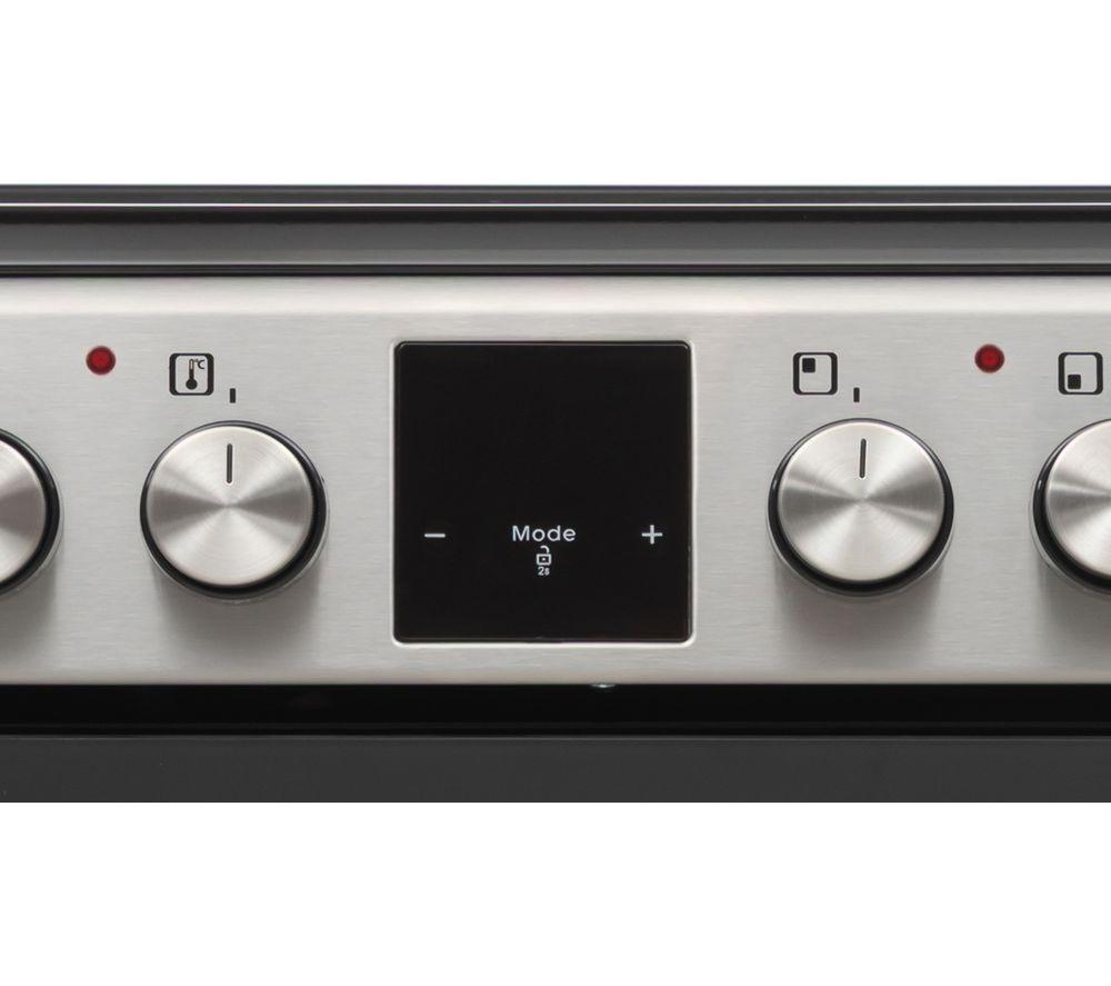 KENWOOD KDC60SS25 Cocina Eléctrica de Cerámica de 60 cm con AirFry - Inox