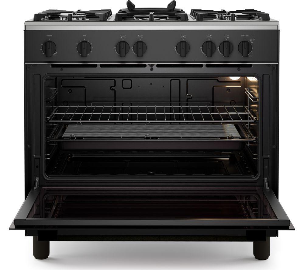 Cocina de gas KENWOOD CK501G de 90 cm - Negro mate