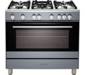 KENWOOD CK501G-SL 90 cm Gas Range Cooker - Slate Grey