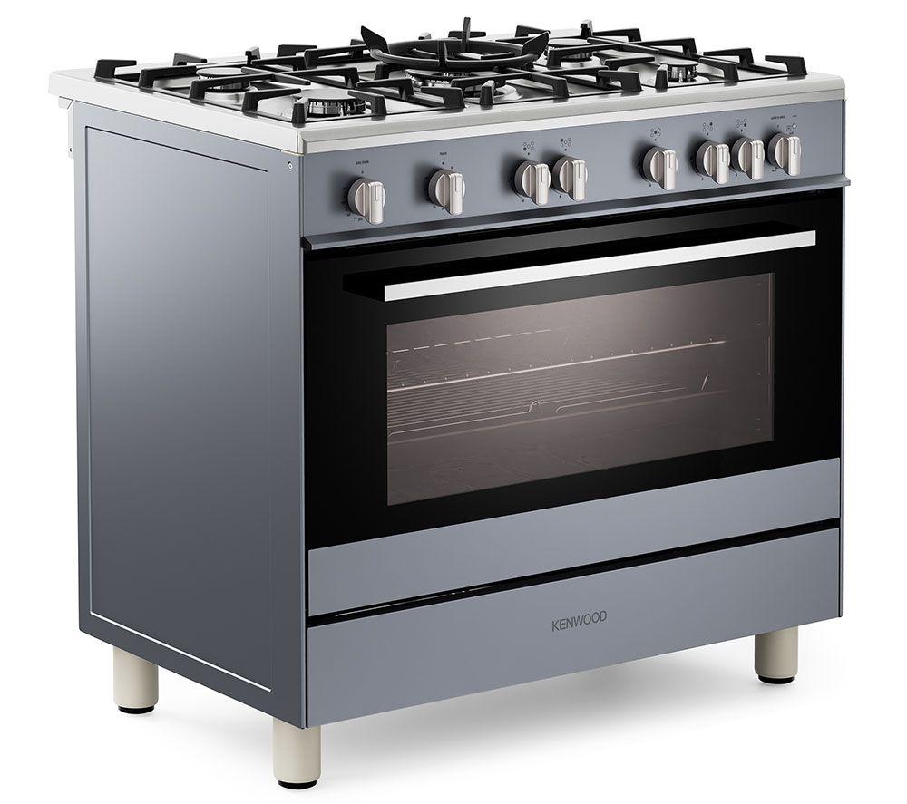 KENWOOD CK501G-SL Cocina de gas de 90 cm - Gris pizarra
