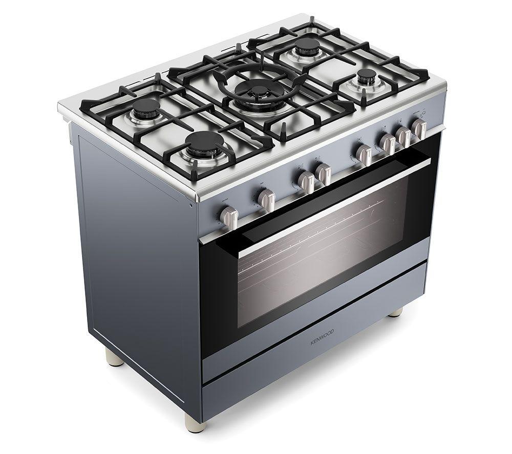 KENWOOD CK501G-SL Cocina de gas de 90 cm - Gris pizarra