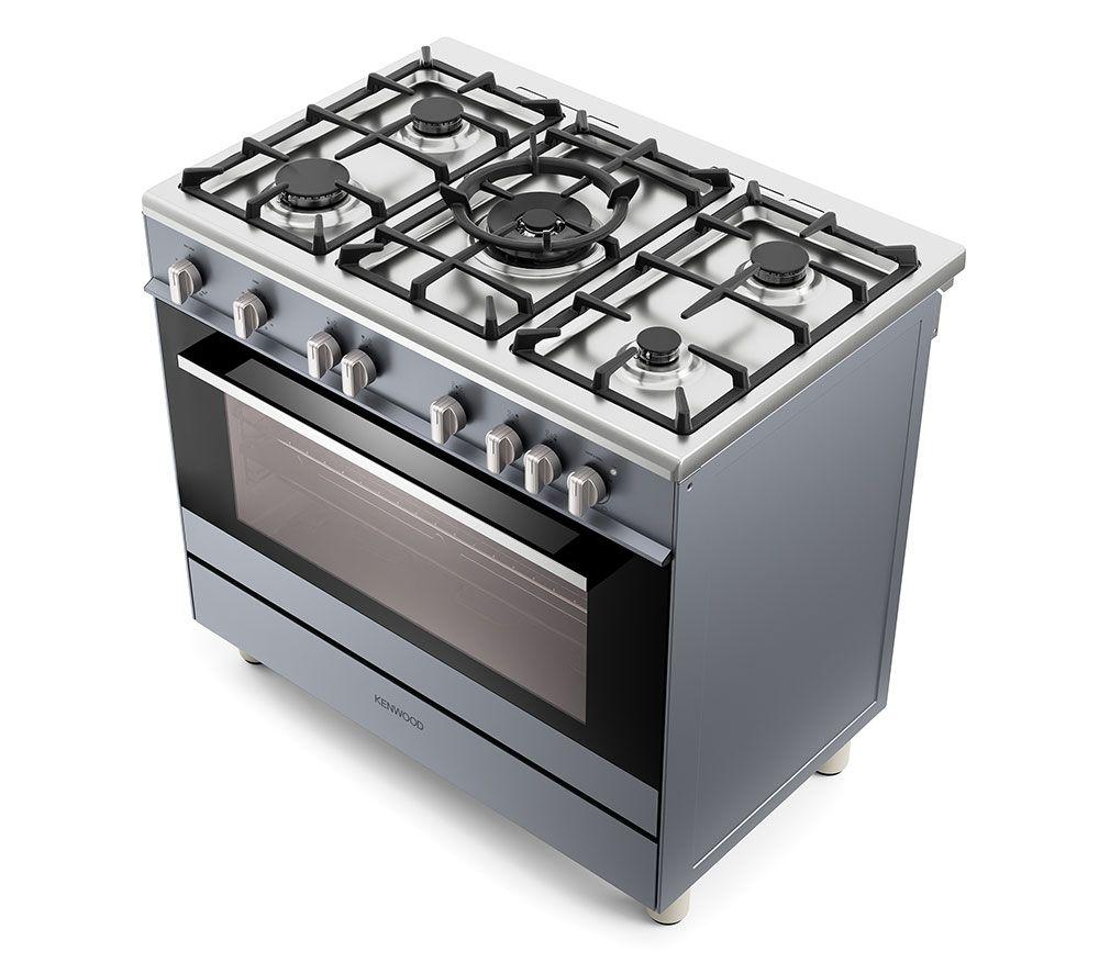 KENWOOD CK501G-SL Cocina de gas de 90 cm - Gris pizarra