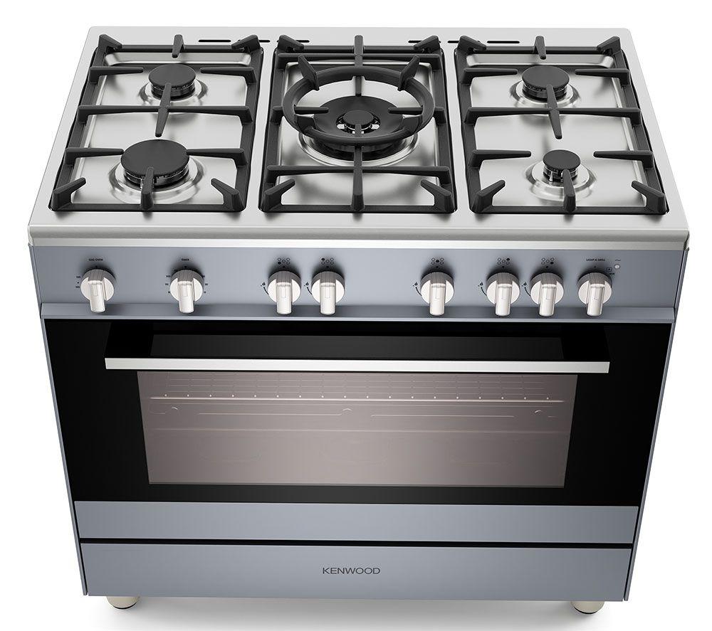 KENWOOD CK501G-SL Cocina de gas de 90 cm - Gris pizarra