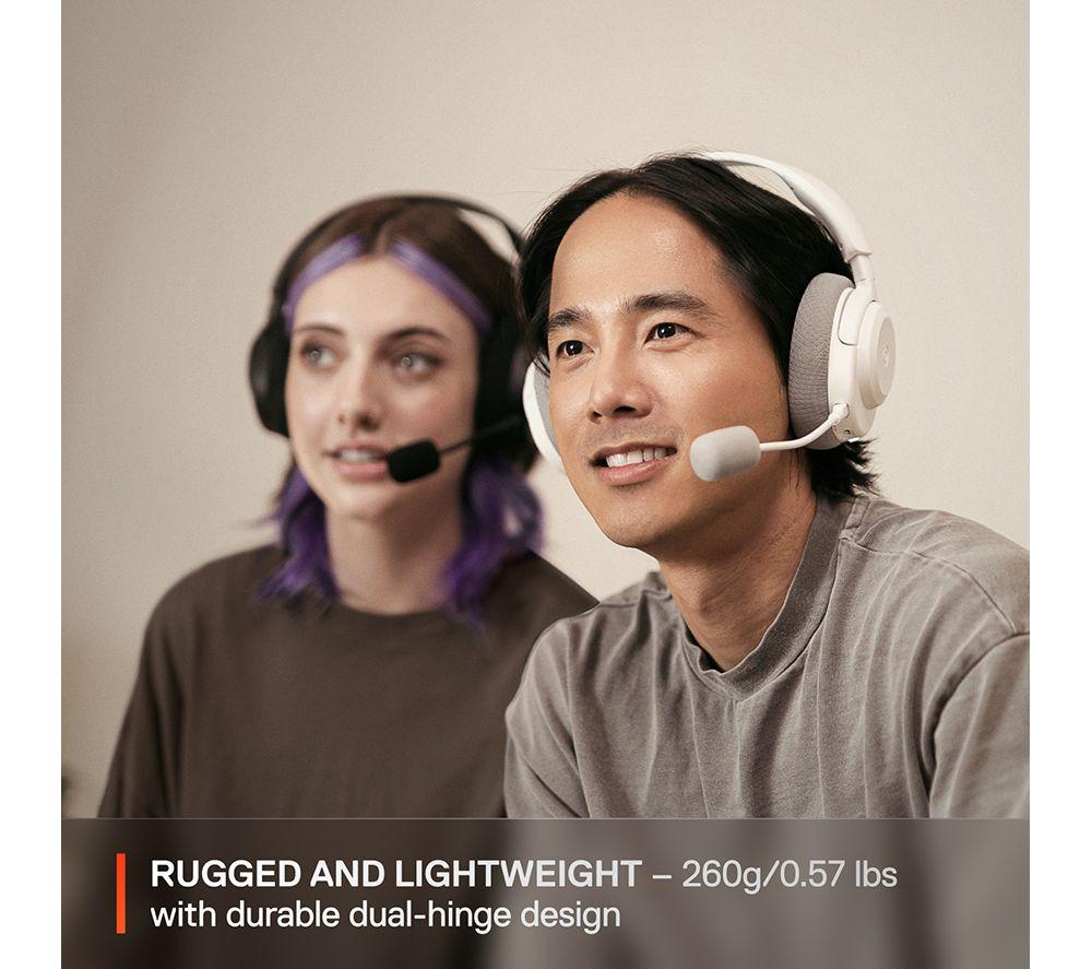 STEELSERIES Arctis Nova 3X Kabelloses Gaming-Headset – Weiß