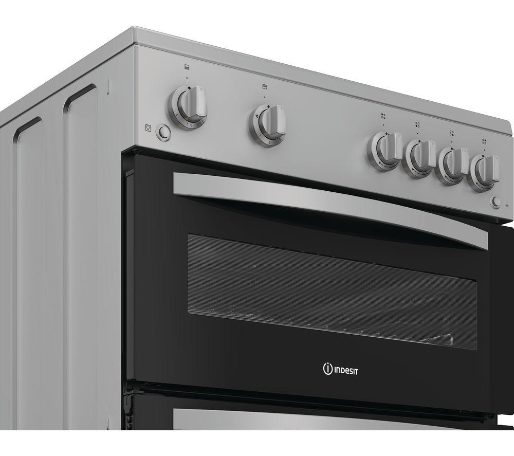 INDESIT IDG6GS 60 cm Gasherd - Silber