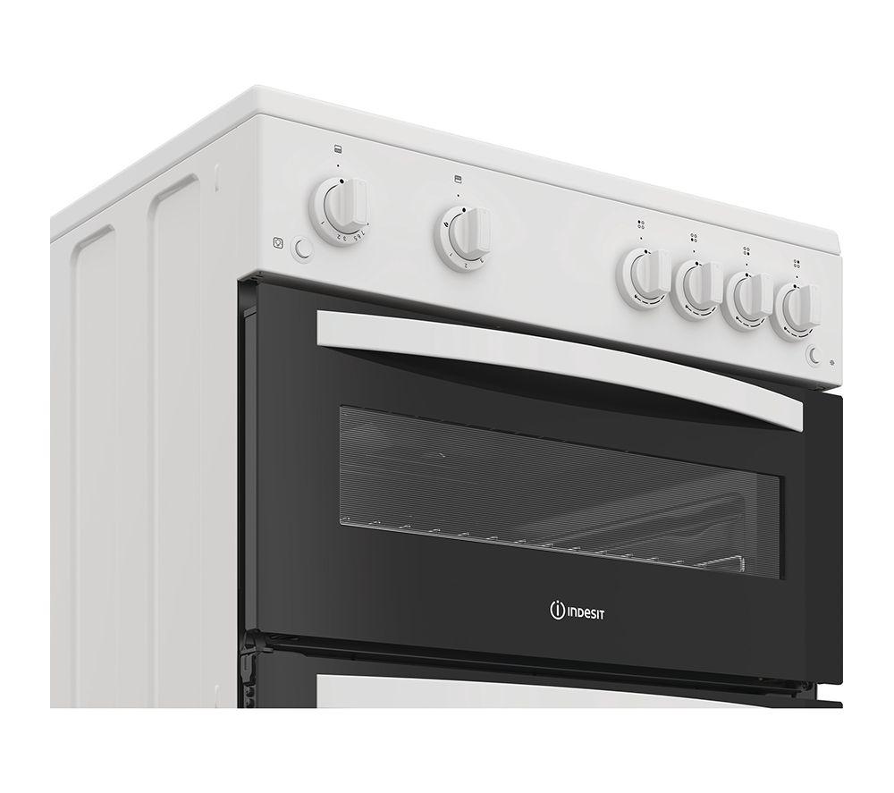 INDESIT IDG6GW Cocina de gas de 60 cm - Blanca