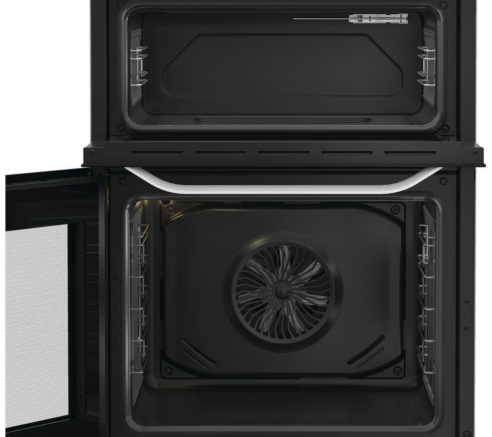 Cocina de combustible dual HOTPOINT Multiflow HDD6GDC2WX de 60 cm - Acero inoxidable