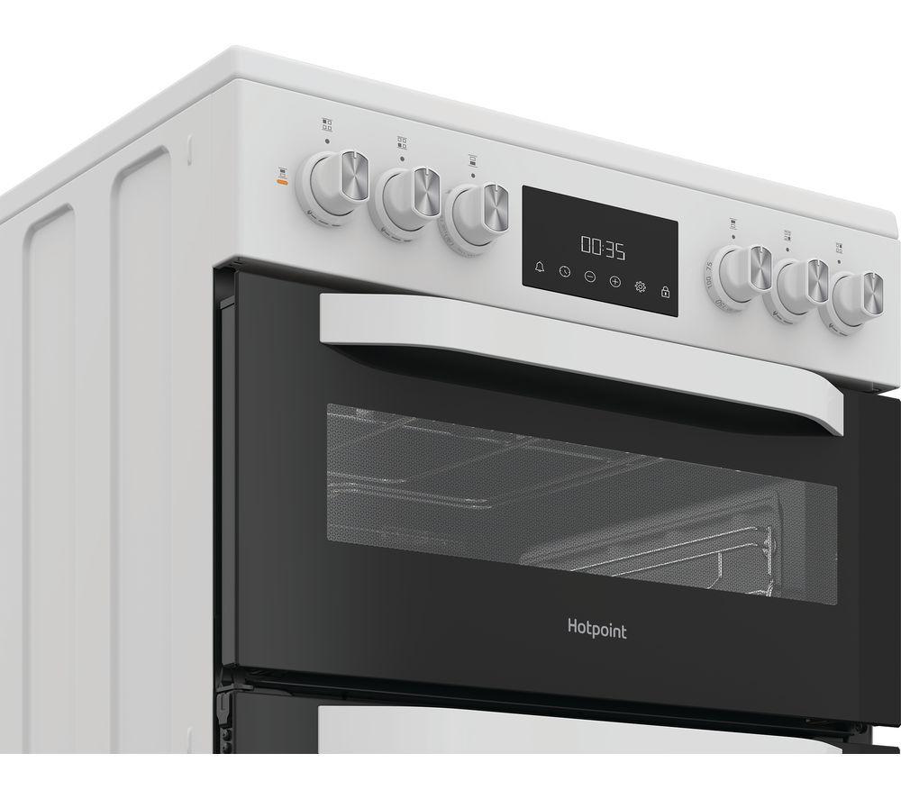 Cocina de combustible dual HOTPOINT Multiflow HDD6GDC2WX de 60 cm - Acero inoxidable