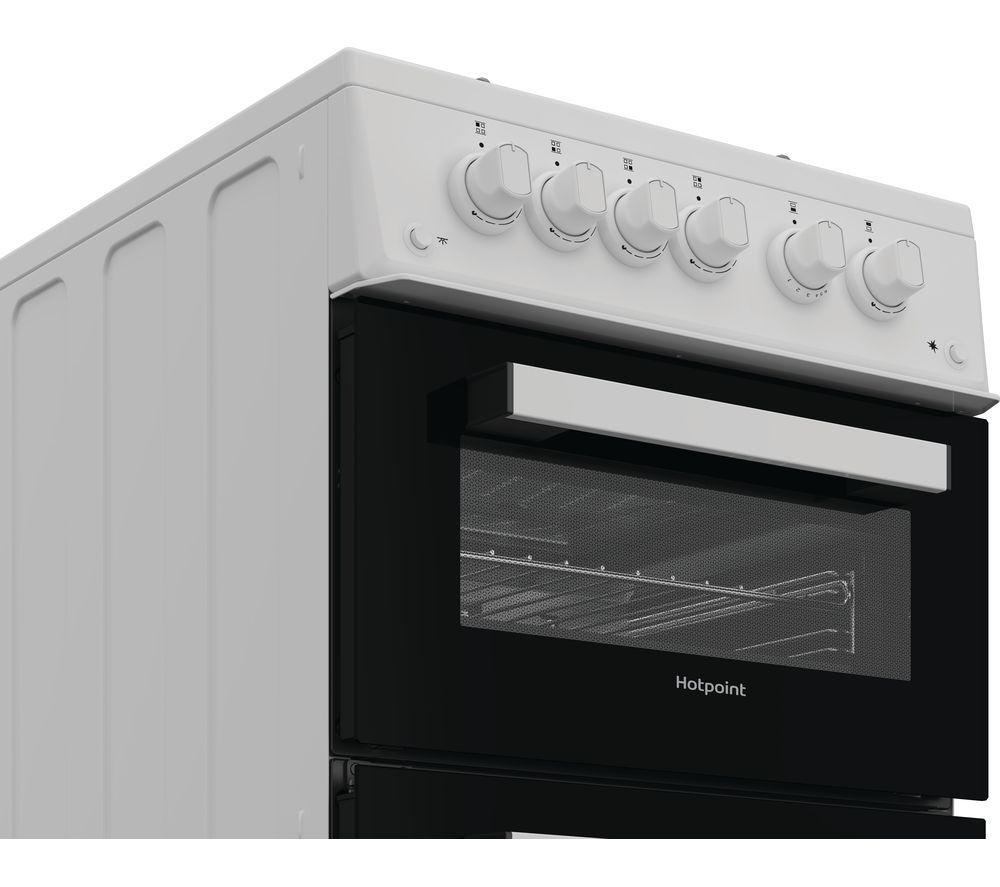 Cocina de gas de 50 cm HOTPOINT HTG5GCW - Blanca