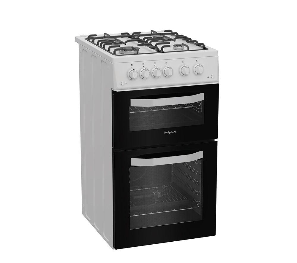 Cocina de gas de 50 cm HOTPOINT HTG5GCW - Blanca