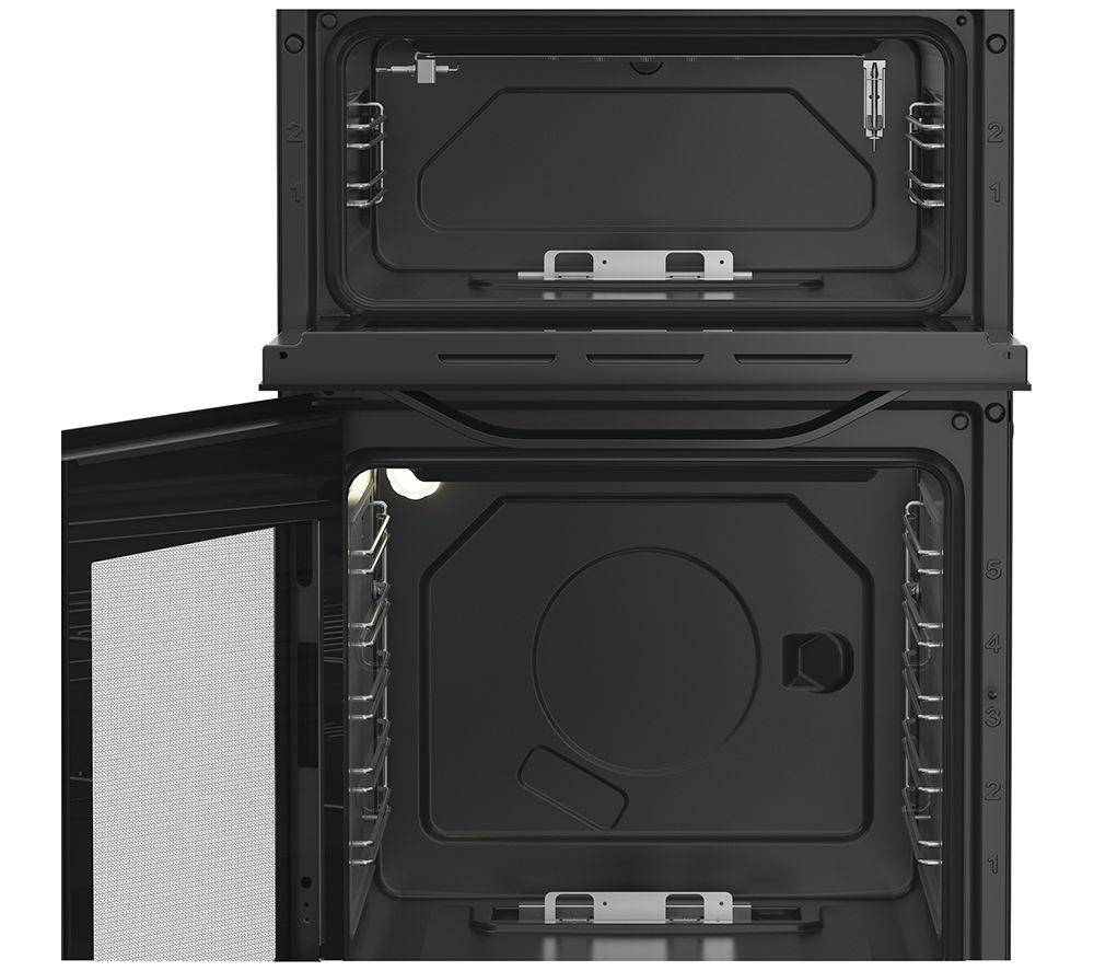 HOTPOINT HDG5GCB Cocina de gas de 50 cm - Negro