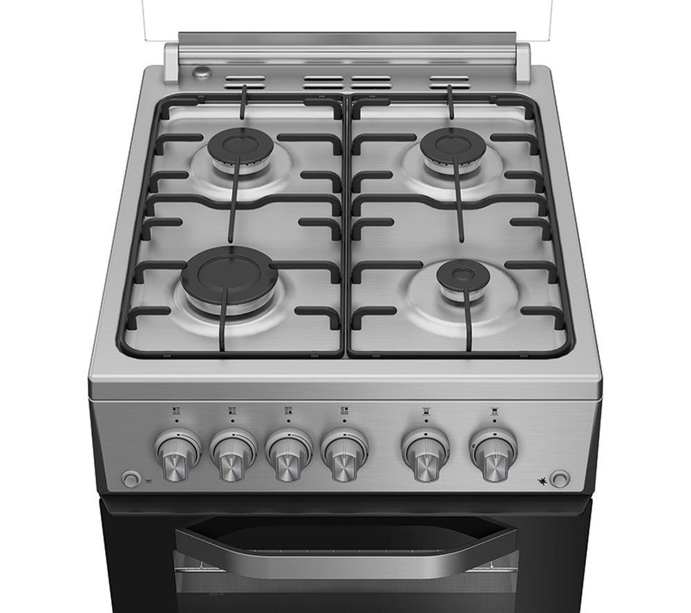Cocina de gas Hotpoint HDG5GCX de 50 cm - Acero inoxidable