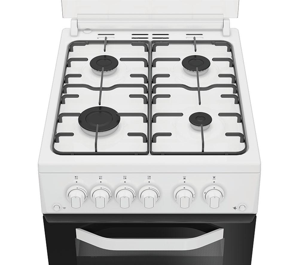 Cocina de gas HOTPOINT HDG5GCW de 50 cm - Blanca
