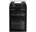 HOTPOINT HTG6GDCB1 60 cm Gas Cooker - Black