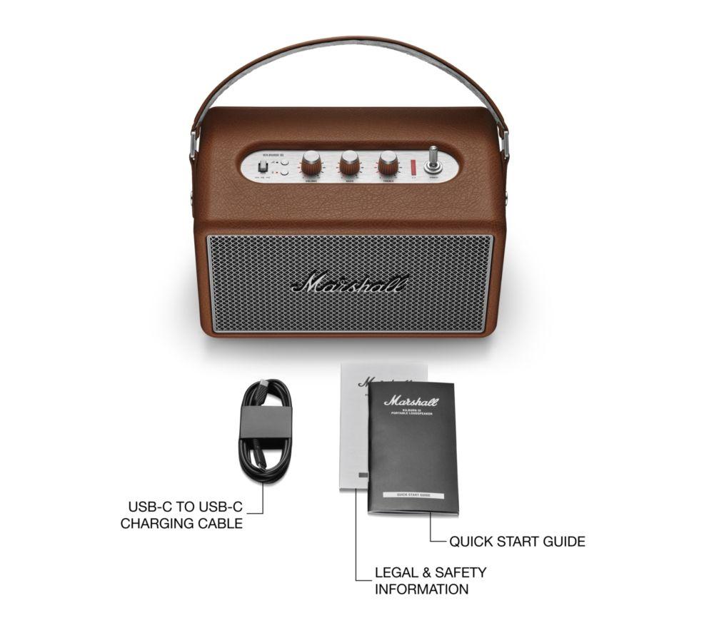 Altavoz portátil Bluetooth MARSHALL Kilburn III - Marrón