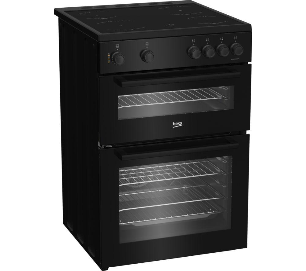 BEKO FTC6701K Cocina eléctrica de cerámica de 60 cm - Negra