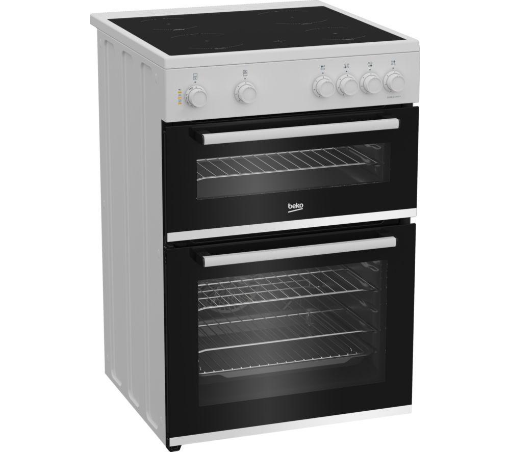 Cocina eléctrica de cerámica de 60 cm BEKO FTC6701W - Blanca