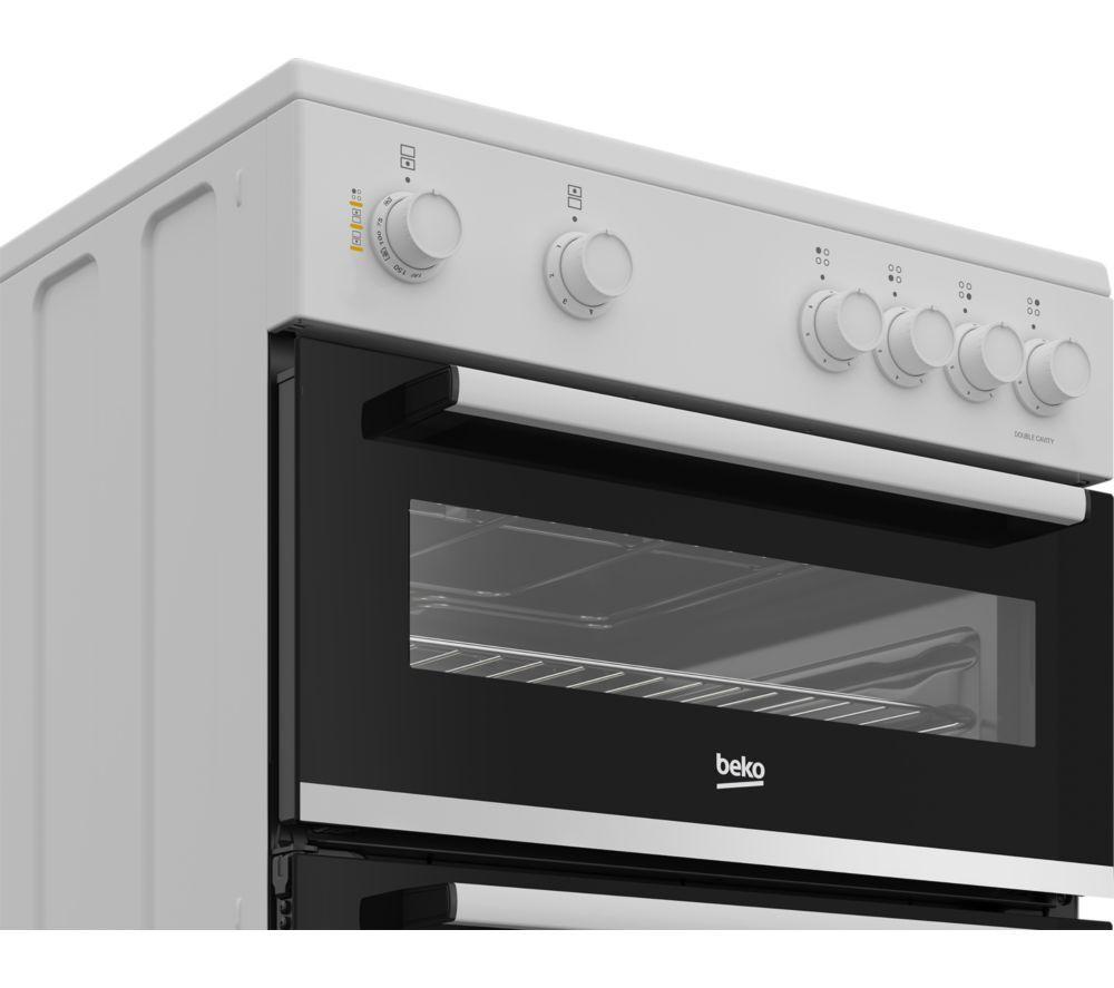 Cocina eléctrica de cerámica de 60 cm BEKO FTC6701W - Blanca