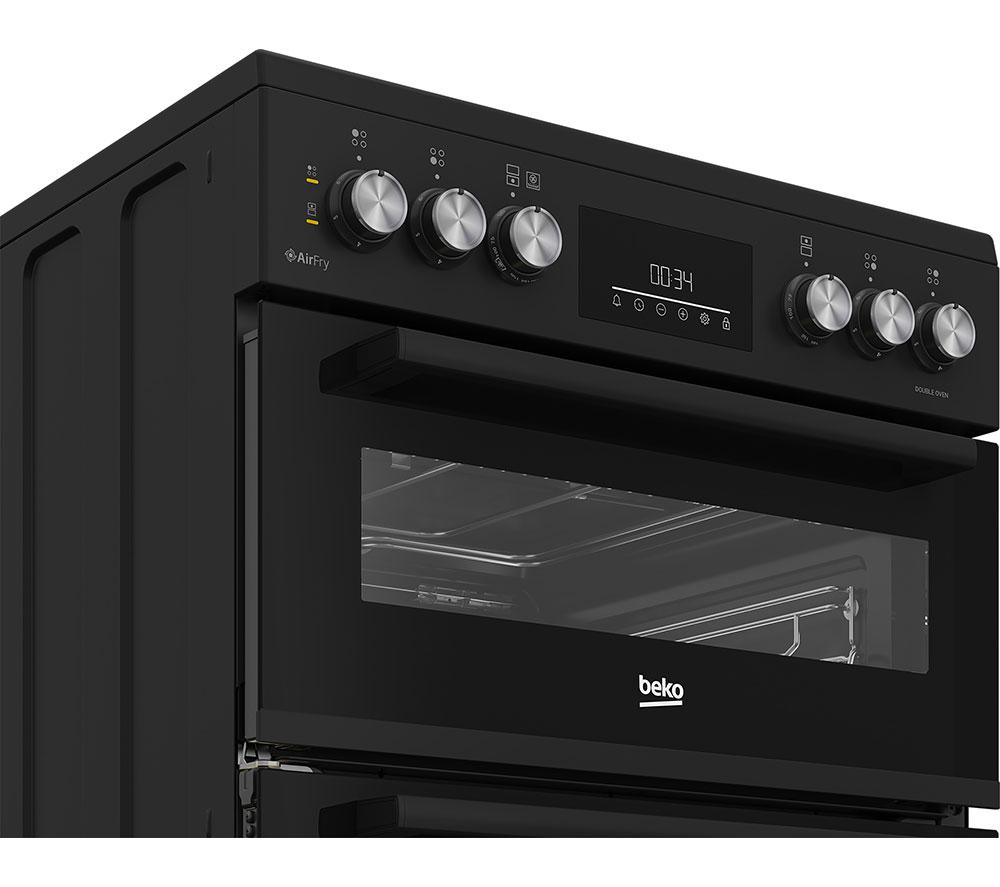 BEKO Pro AeroPerfect AirFry FDCA6732CK 60 cm Electric Ceramic Cooker - Black