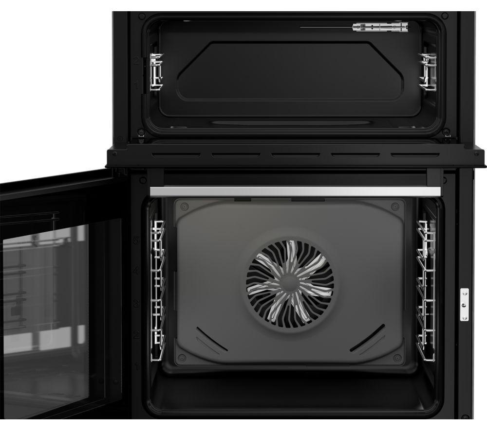 Cocina de inducción eléctrica BEKO Pro AeroPerfect FDI6731CM de 60 cm - Plata