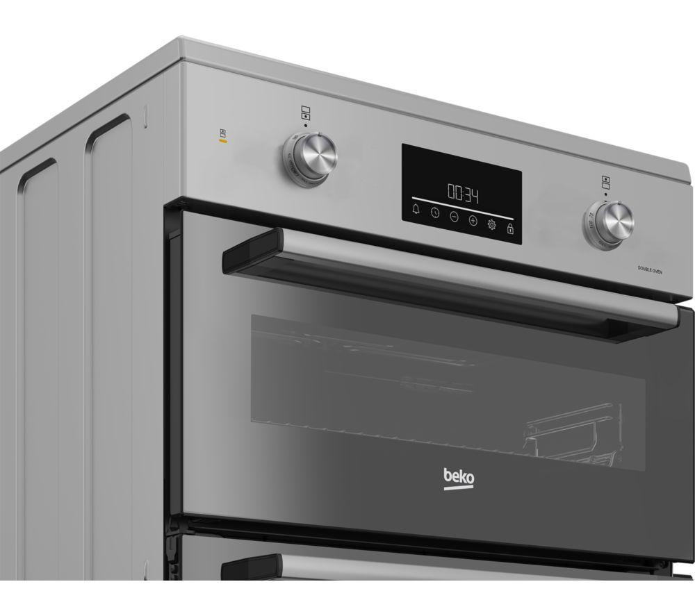 Cocina de inducción eléctrica BEKO Pro AeroPerfect FDI6731CM de 60 cm - Plata