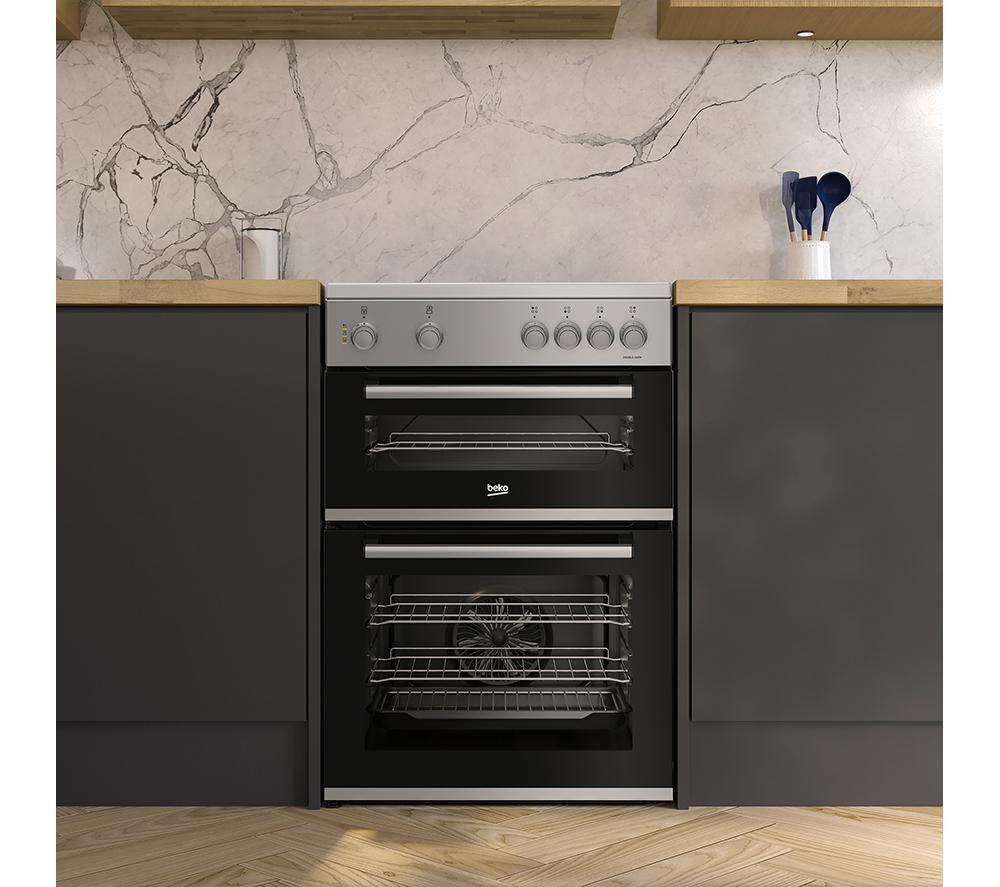 BEKO Pro AeroPerfect FDC6701S 60 cm Electric Ceramic Cooker - Silver
