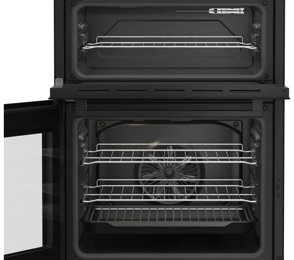 Cocina eléctrica de cerámica BEKO AeroPerfect FTC6731K de 60 cm - Negro