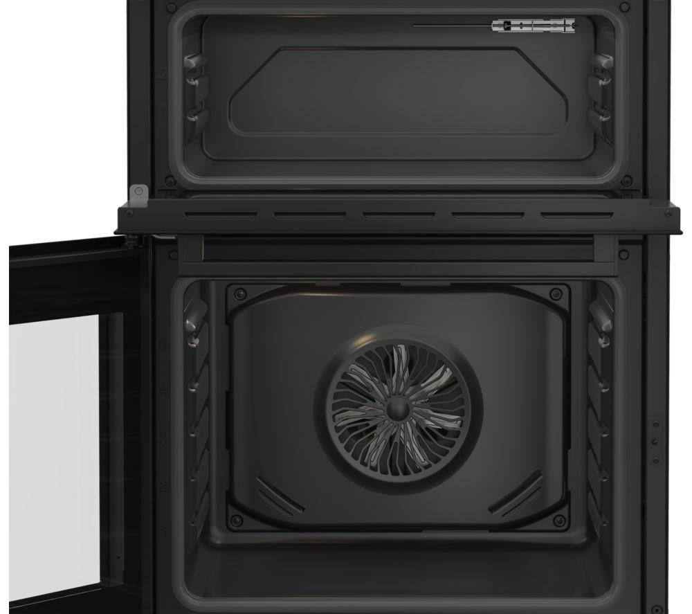 Cocina eléctrica de cerámica BEKO AeroPerfect FTC6731K de 60 cm - Negro