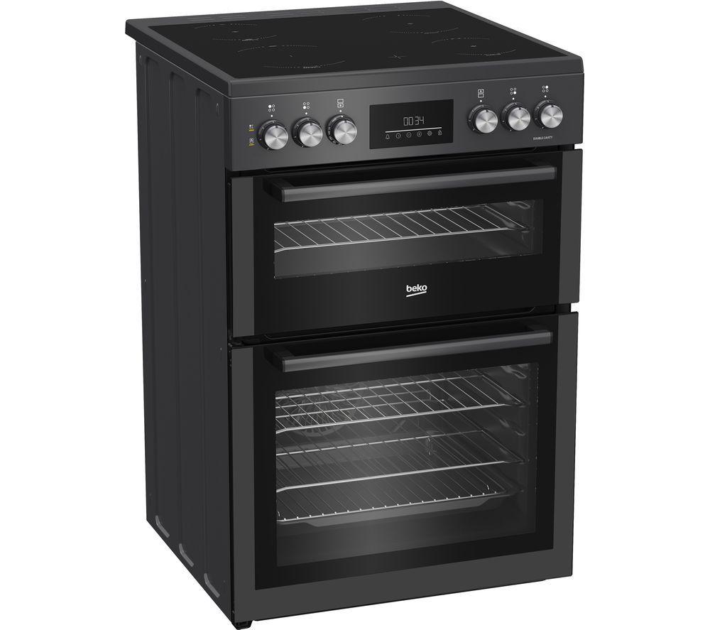 BEKO FTC6731A Cocina eléctrica de vitrocerámica de 60 cm - Antracita