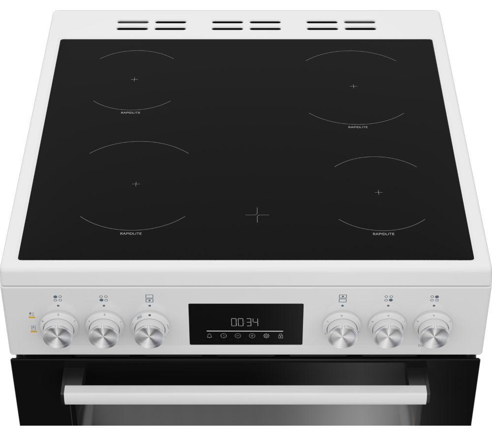 BEKO AeroPerfect FTC6731W 60 cm Electric Ceramic Cooker - White