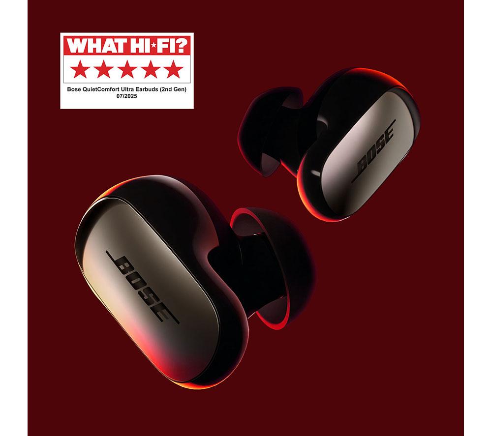 BOSE QuietComfort Ultra (2nd Gen) Wireless Bluetooth Noise-Cancelling Earbuds - Black