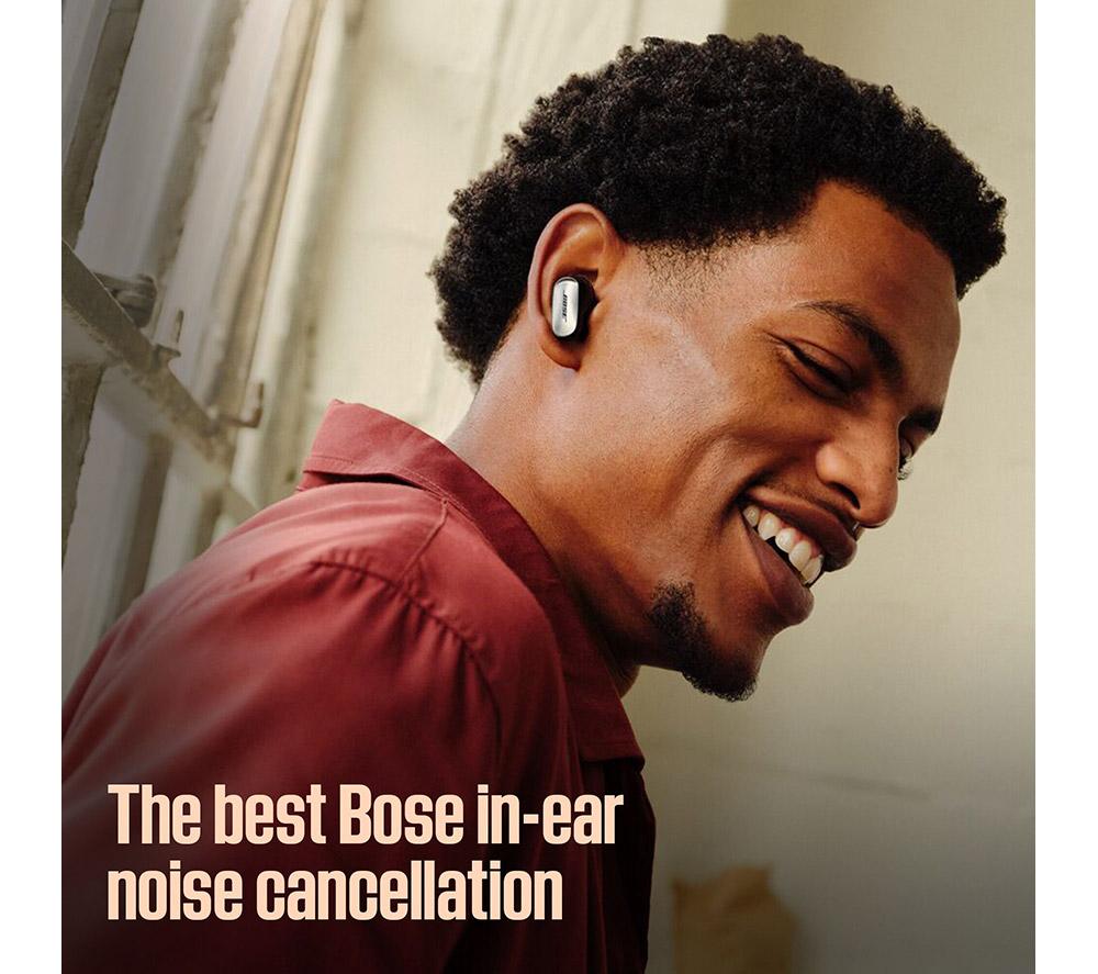 BOSE QuietComfort Ultra (2nd Gen) Wireless Bluetooth Noise-Cancelling Earbuds - Black