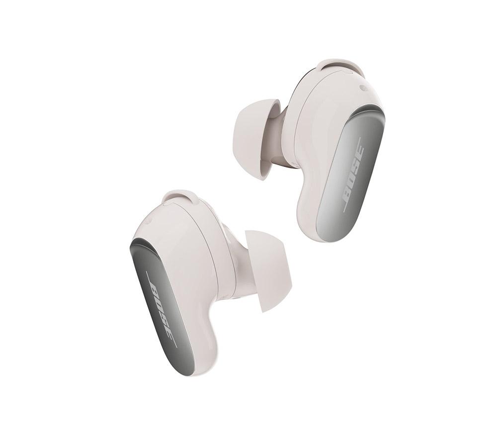 BOSE QuietComfort Ultra (2nd Gen) Wireless Bluetooth Noise-Cancelling Earbuds - White Smoke