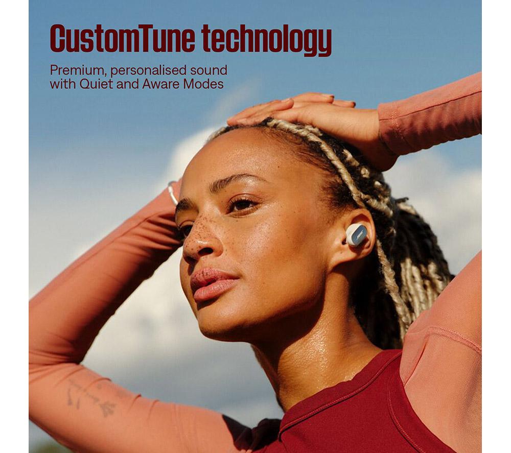 BOSE QuietComfort Ultra (2da generación) Auriculares inalámbricos Bluetooth con cancelación de ruido - Blanco humo