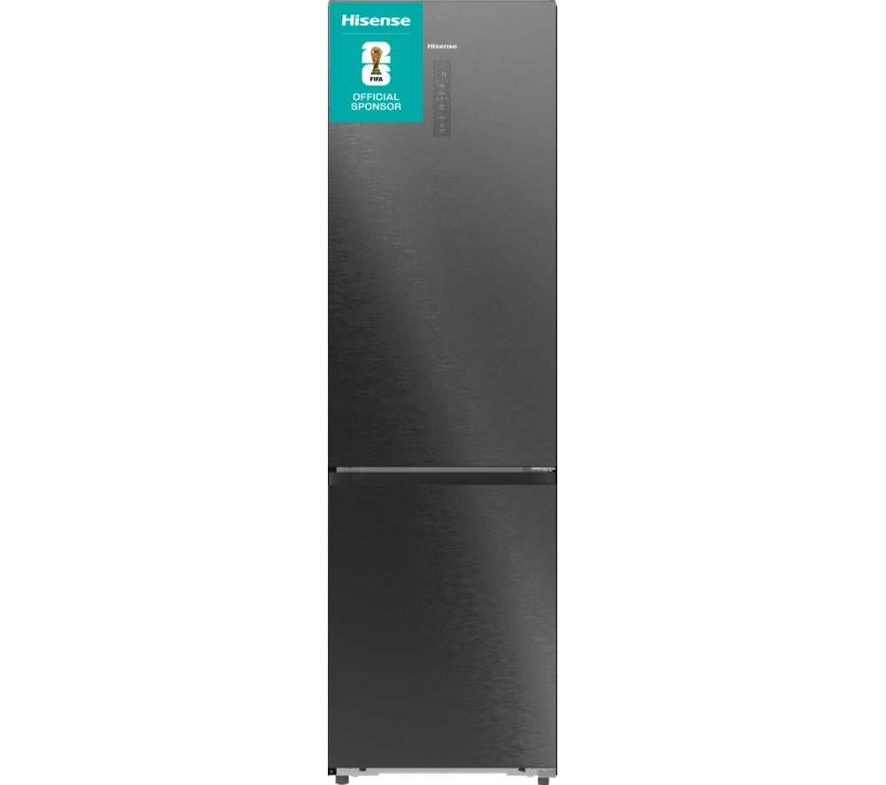 HISENSE Pureflat RB5P410SAFCUK Smart 70/30 Fridge Freezer - Black