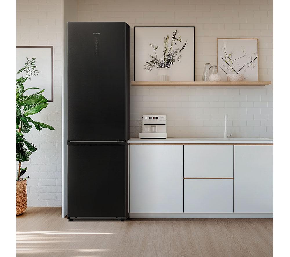 Frigorífico congelador HISENSE Pureflat RB5P410SAFCUK Smart 70/30 - Negro