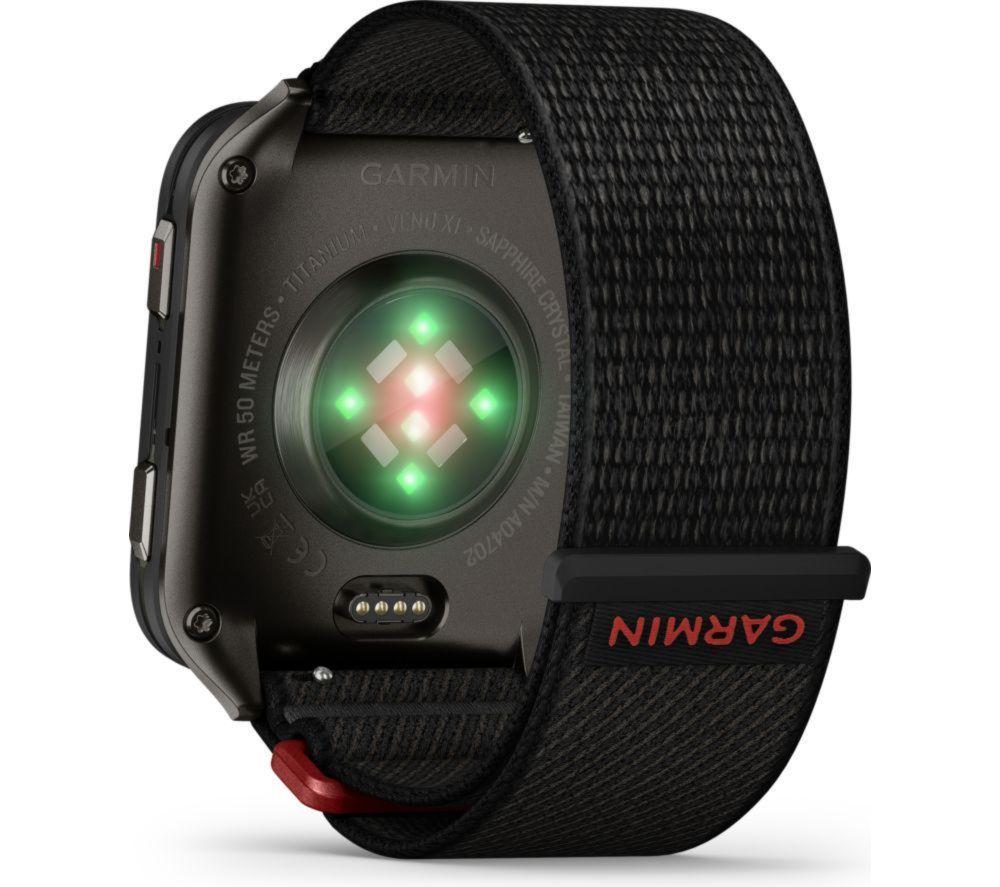 GARMIN Venu X1 - Titanio y Negro