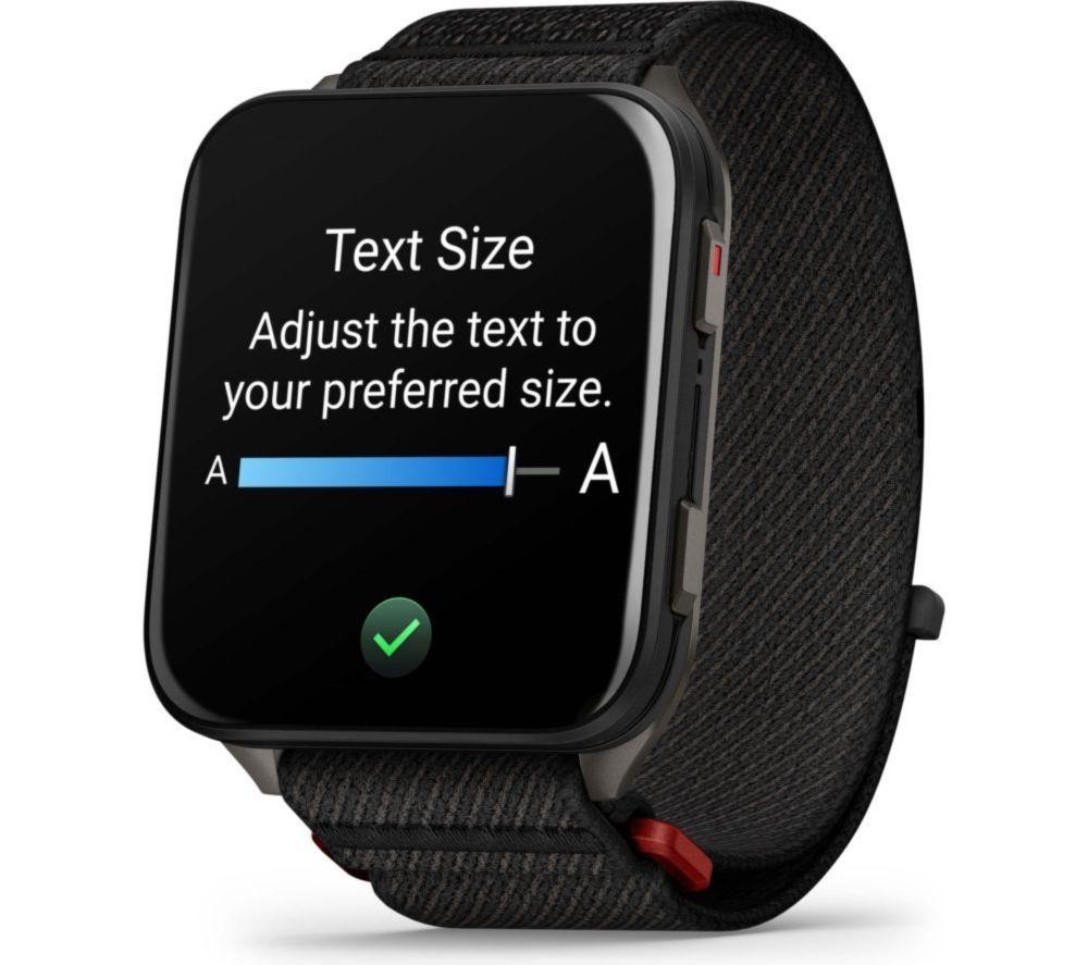 GARMIN Venu X1 - Titanio y Negro