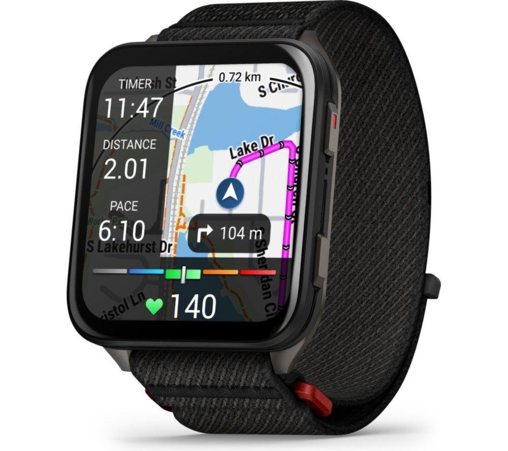 GARMIN Venu X1 - Titanio y Negro