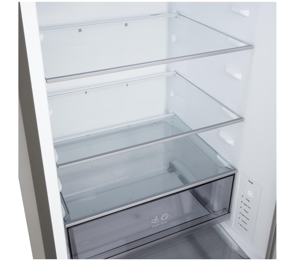 Frigorífico combi 60/40 LG Fit & Max GBBSJ10DPY - Plateado Premium
