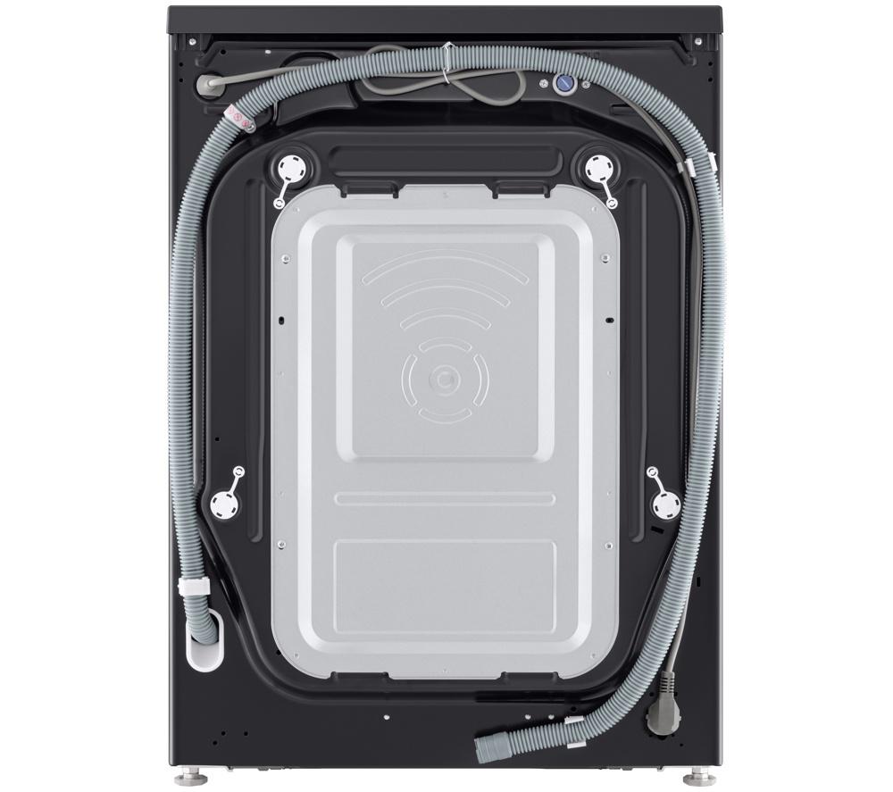LG Series 3 Counter-Depth MAX F2X50S9TBB WiFi-enabled 9 kg 1200 Spin Washing Machine - Black