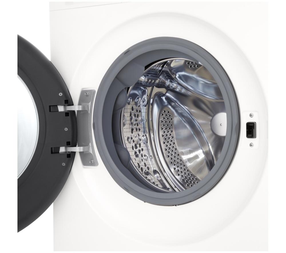 LG Series 3 Counter-Depth MAX F2X50S9TWB WiFi-enabled 9 kg 1200 Spin Washing Machine - White