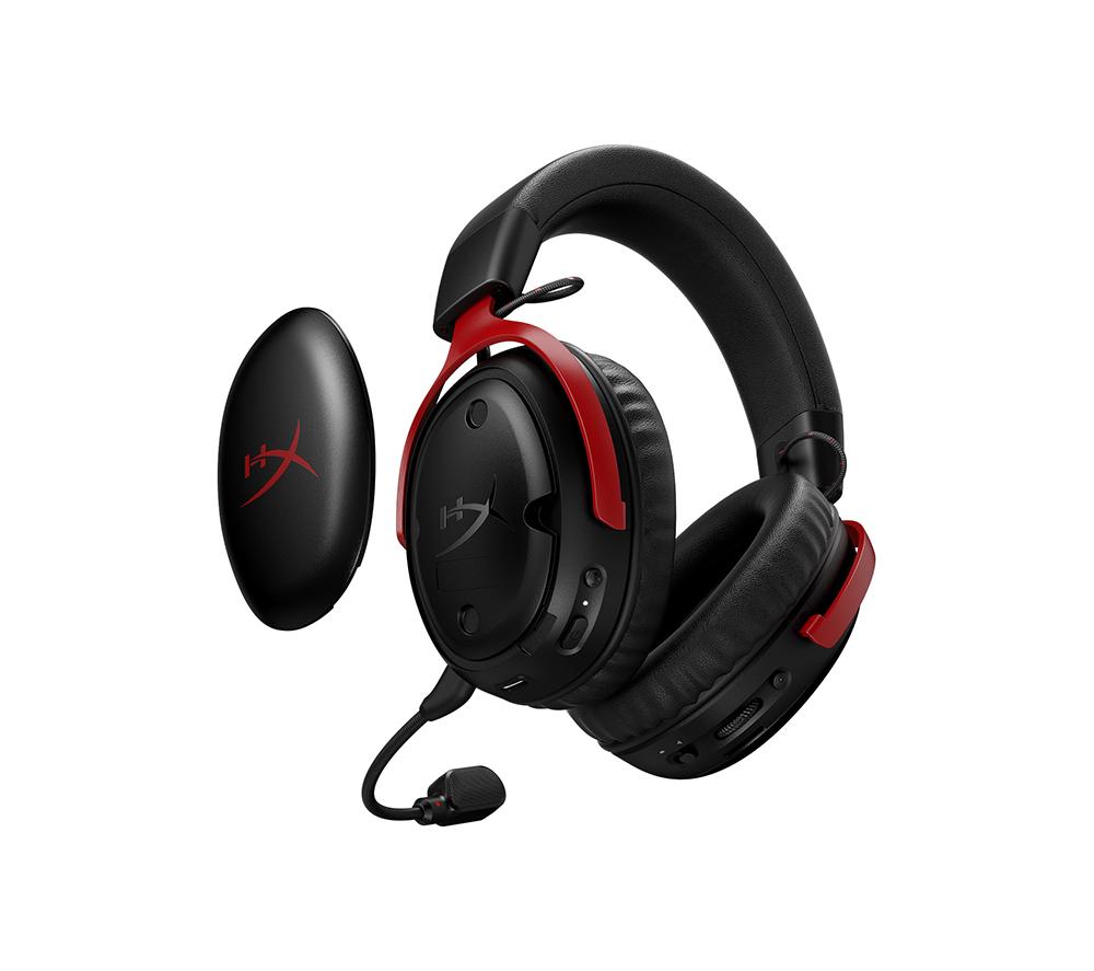 HYPERX Cloud III S Wireless Gaming Headset - Black & Red