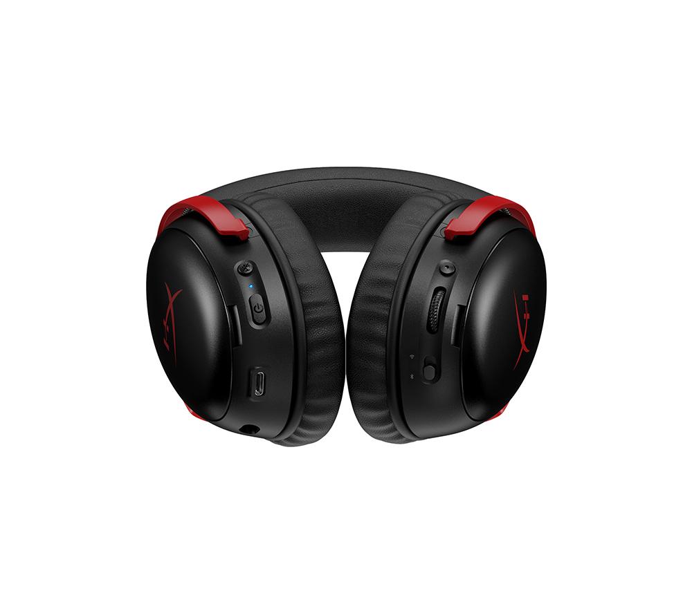 HYPERX Cloud III S Wireless Gaming Headset - Black & Red