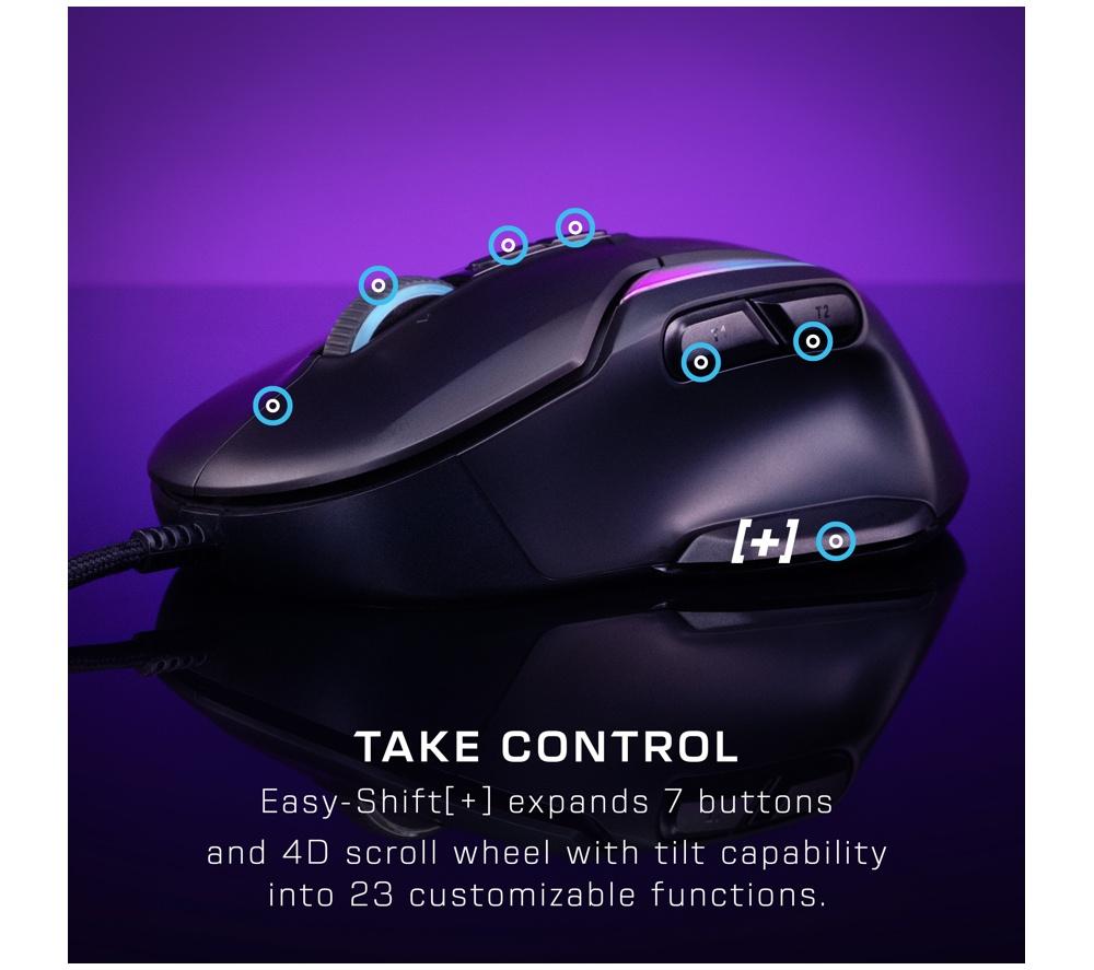 TURTLE BEACH Kone II RGB Optical Gaming Mouse - Black