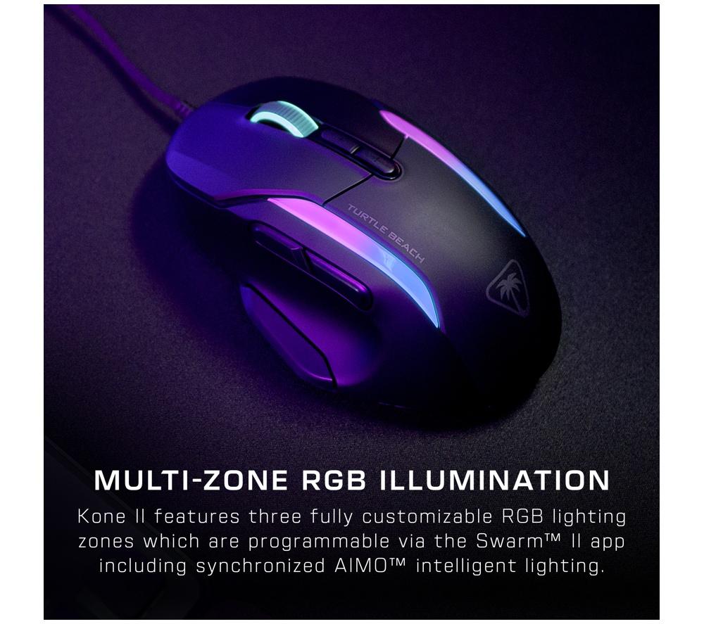 TURTLE BEACH Kone II RGB Optical Gaming Mouse - Black